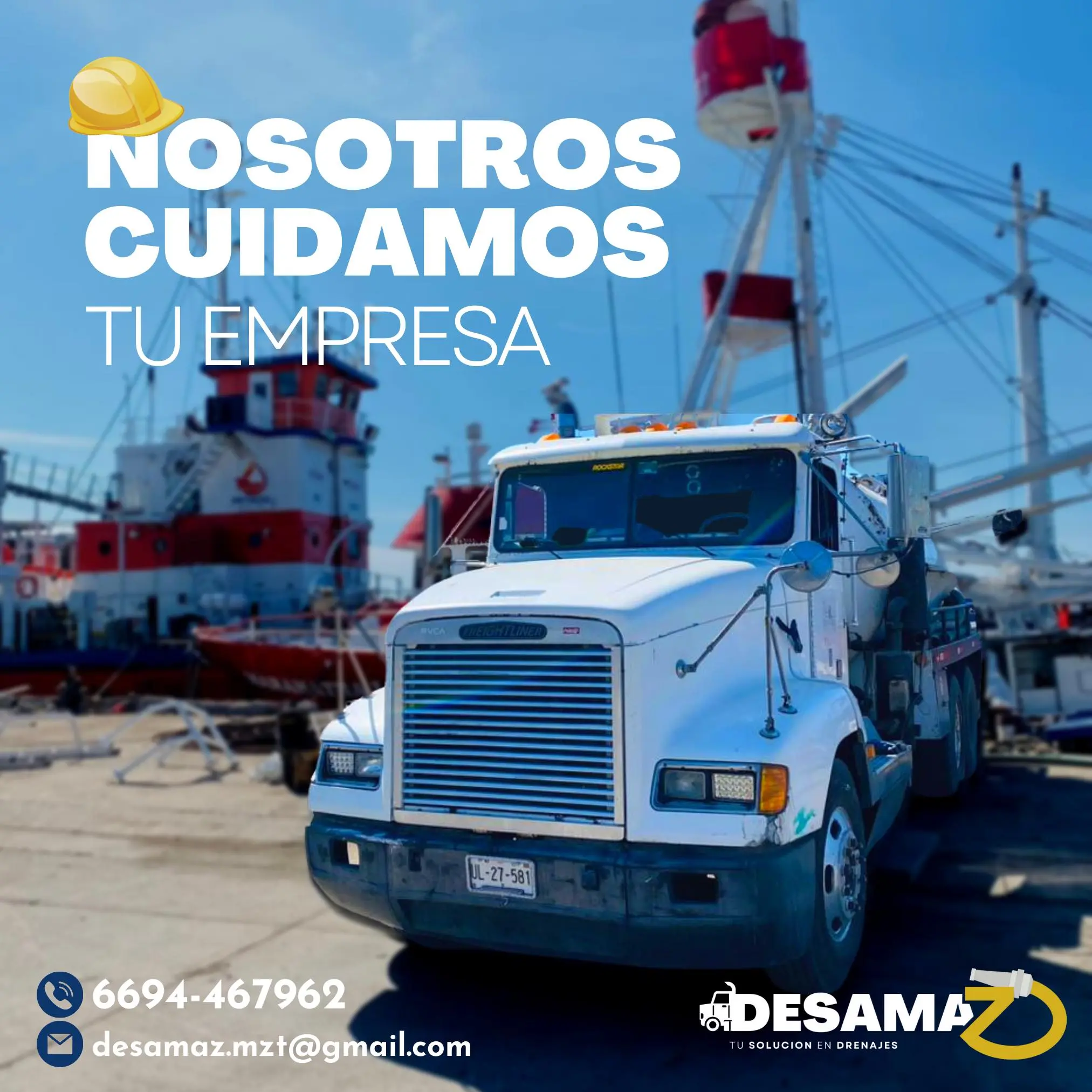 Limpieza y Destape de Drenaje en Mazatlán | DESAMAZ