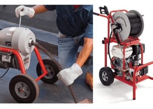 Destape residencial de WC y tarjas con equipo K60 en Walamo Mazatlán