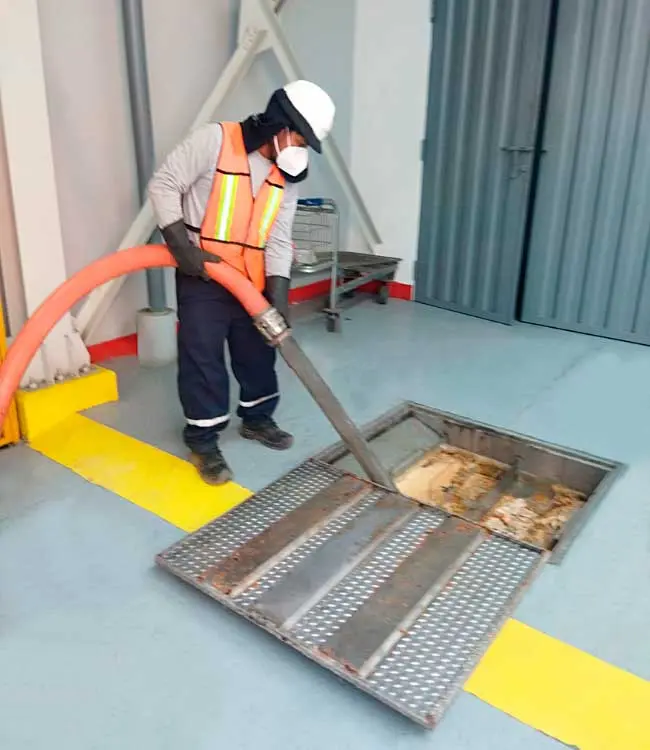 Limpieza de trampa de grasa en Mazatlán