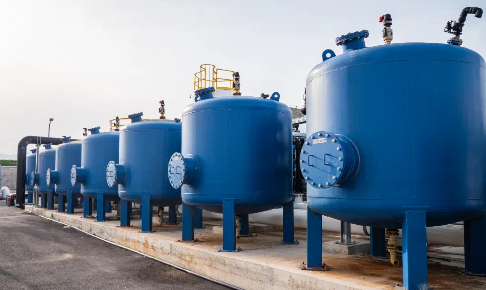 Limpieza de planta de tratamiento industrial en Palos Prietos Mazatlán